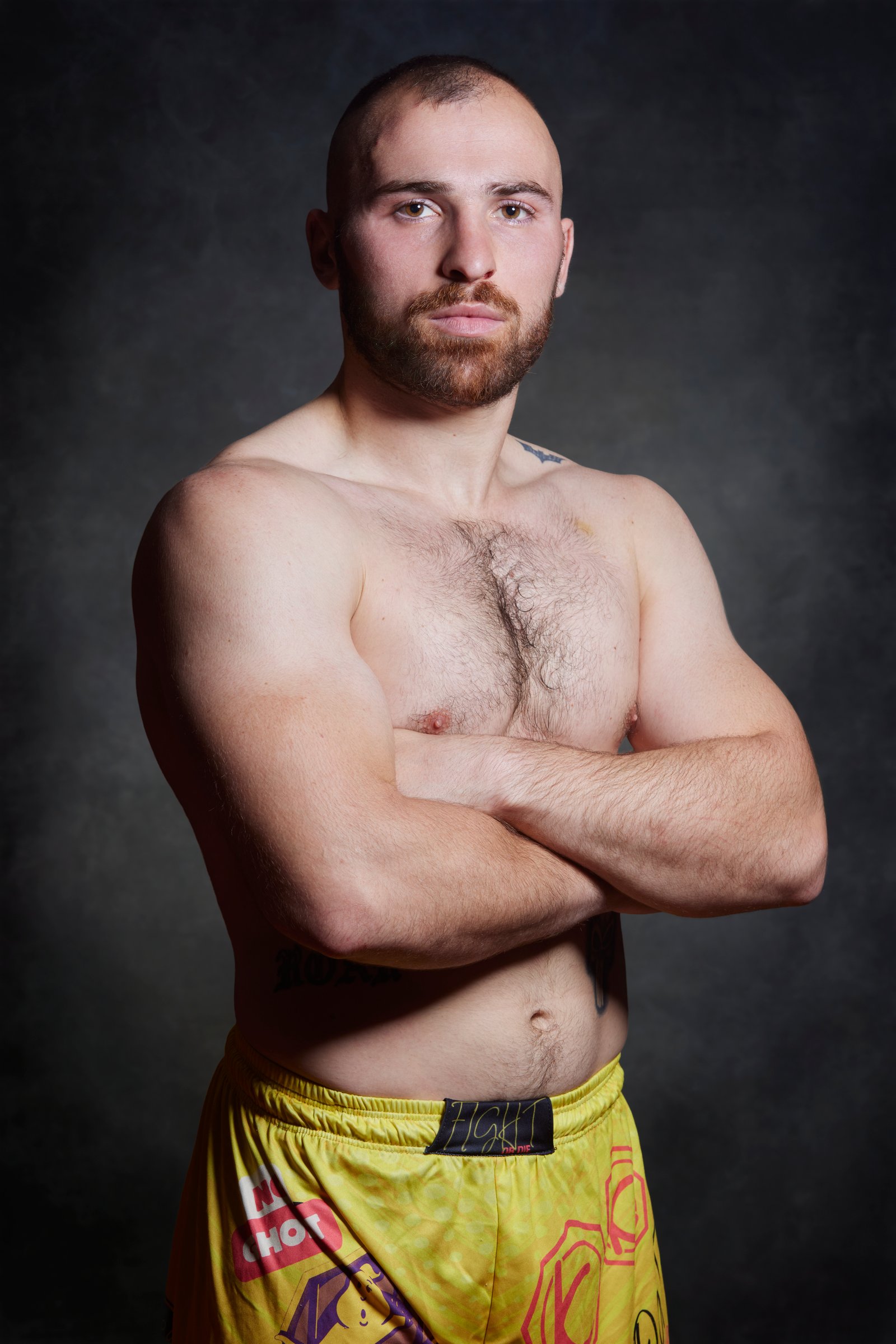 Retrato de un miembro del equipo GK1, fotografía deportiva de club en Madrid